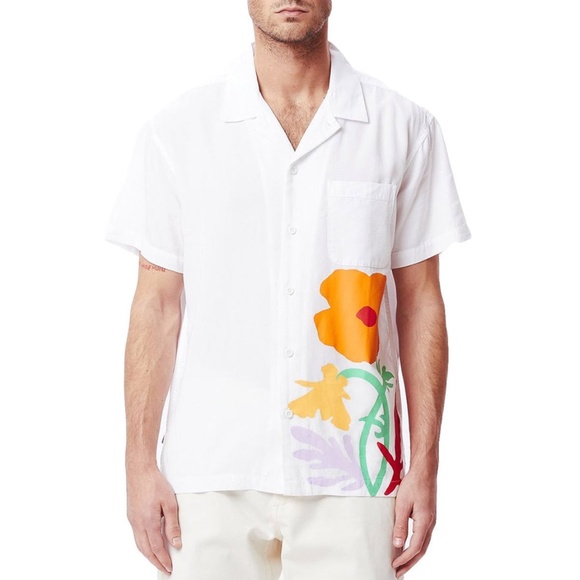 OBEY white button up - Picture 3 of 3